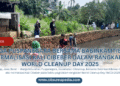 Warga Puspanegara Bersama Babinkamtibmas Normalisasi Kali Cibeber dalam Rangkaian World Cleanup Day 2025