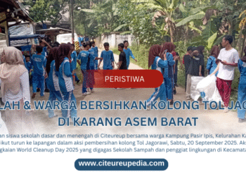 World Cleanup Day di Citeureup: Kolong Tol Jagorawi Karang Asem Barat Jadi Fokus Kebersihan
