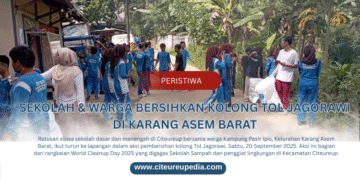 World Cleanup Day di Citeureup: Kolong Tol Jagorawi Karang Asem Barat Jadi Fokus Kebersihan